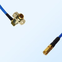 SSMC Female - BMA Female R/A 2 Hole Semi-Flexible Cable Assemblies