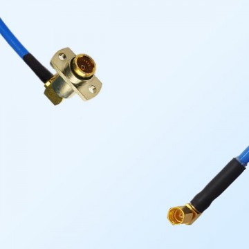 SSMC Female R/A - BMA Female R/A 2 Hole Semi-Flexible Cable Assemblies