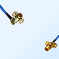 BMA Female R/A 2 Hole - BMA Male 2 Hole Semi-Flexible Cable Assemblies
