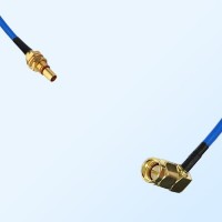 SMA Male R/A - SBMA Bulkhead Male Semi-Flexible Cable Assemblies
