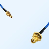 SMA O-Ring Bulkhead Female - SBMA Bulkhead Male Semi-Flexible Cable