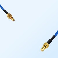 SMB Male - SBMA Bulkhead Male Semi-Flexible Cable Assemblies