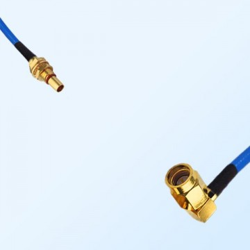 SSMA Male R/A - SBMA Bulkhead Male Semi-Flexible Cable Assemblies