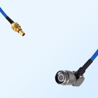 TNC Male R/A - SBMA Bulkhead Male Semi-Flexible Cable Assemblies