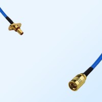 SMB Female - SBMA Male 2 Hole Semi-Flexible Cable Assemblies