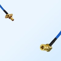 SMB Female R/A - SBMA Male 2 Hole Semi-Flexible Cable Assemblies