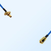 SMC Female - SBMA Male 2 Hole Semi-Flexible Cable Assemblies