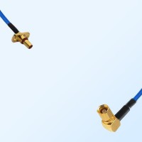 SMC Female R/A - SBMA Male 2 Hole Semi-Flexible Cable Assemblies