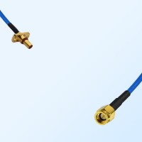 SSMA Male - SBMA Male 2 Hole Semi-Flexible Cable Assemblies