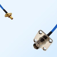 TNC Female 4 Hole - SBMA Male 2 Hole Semi-Flexible Cable Assemblies