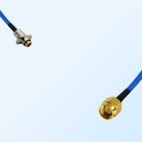 SMA Male - SBMA Female 2 Hole Semi-Flexible Cable Assemblies