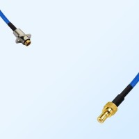 SMB Male - SBMA Female 2 Hole Semi-Flexible Cable Assemblies