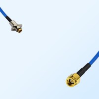 SSMA Male - SBMA Female 2 Hole Semi-Flexible Cable Assemblies