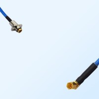 SSMC Female R/A - SBMA Female 2 Hole Semi-Flexible Cable Assemblies