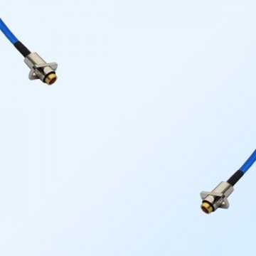 SBMA Female 2 Hole - SBMA Female 2 Hole Semi-Flexible Cable Assemblies