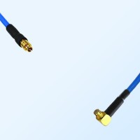 SMPM Female - SMP Female Right Angle Semi-Flexible Cable Assemblies