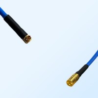 SMPM Female Right Angle - SMP Male Semi-Flexible Cable Assemblies