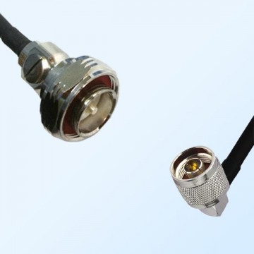7/16 DIN Male - N Male Right Angle Coaxial Jumper Cable