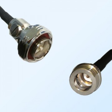 7/16 DIN Male - QN Male Coaxial Jumper Cable