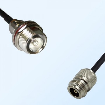 7/16 DIN Bulkhead Female with O-Ring - N Female Coaxial Jumper Cable