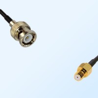 Microdot 10-32 UNF Female - BNC Male Coaxial Cable Assemblies