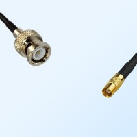 BNC Male - MCX Female Coaxial Cable Assemblies