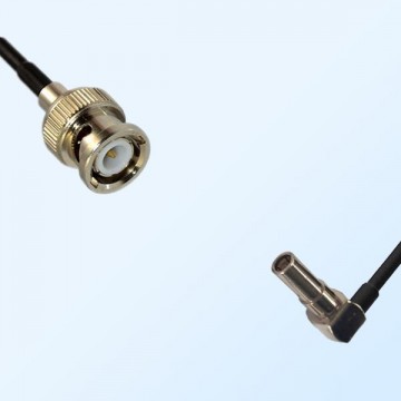 BNC Male - MS162 Male Right Angle Coaxial Cable Assemblies