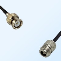 BNC Male - N Female Coaxial Cable Assemblies