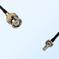 BNC Male - QMA Bulkhead Female with O-Ring Coaxial Cable Assemblies