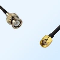 BNC Male - RP SMA Male Coaxial Cable Assemblies