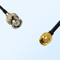 BNC Male - SMA Male Coaxial Cable Assemblies