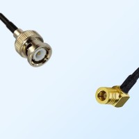 BNC Male - SMB Female Right Angle Coaxial Cable Assemblies