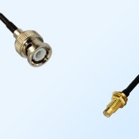 BNC Male - SMC Bulkhead Male Coaxial Cable Assemblies