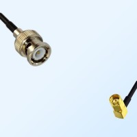 BNC Male - SSMA Male Right Angle Coaxial Cable Assemblies
