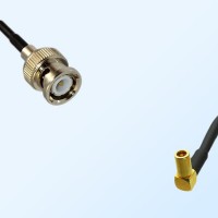 BNC Male - SSMB Female Right Angle Coaxial Cable Assemblies
