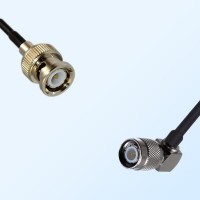 BNC Male - TNC Male Right Angle Coaxial Cable Assemblies