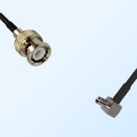 BNC Male - TS9 Male Right Angle Coaxial Cable Assemblies