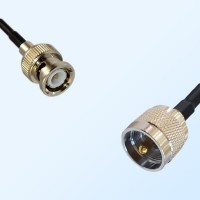 BNC Male - UHF Male Coaxial Cable Assemblies