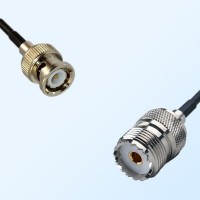 BNC Male - UHF Female Coaxial Cable Assemblies