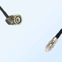 BNC Male Right Angle - FME Female Coaxial Cable Assemblies