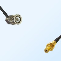 BNC Male R/A - Microdot 10-32  Bulkhead Female Cable Assemblies