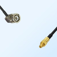 BNC Male Right Angle - MMCX Male Coaxial Cable Assemblies