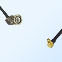 BNC Male Right Angle - MMCX Male Right Angle Coaxial Cable Assemblies