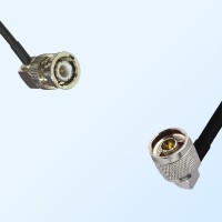 BNC Male Right Angle - N Male Right Angle Coaxial Cable Assemblies