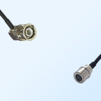 BNC Male Right Angle - QMA Male Coaxial Cable Assemblies