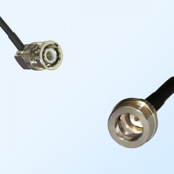 BNC Male Right Angle - QN Male Coaxial Cable Assemblies
