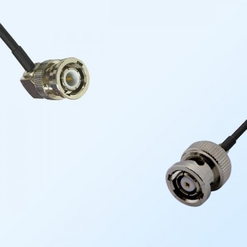 BNC Male Right Angle - RP BNC Male Coaxial Cable Assemblies