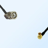 BNC Male R/A - RP MCX Female R/A Coaxial Cable Assemblies