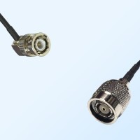 BNC Male Right Angle - RP TNC Male Coaxial Cable Assemblies