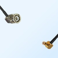 BNC Male Right Angle - SMB Male Right Angle Coaxial Cable Assemblies